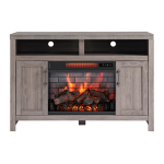 Greentouch 1408FM-23-273 48-in W Weathered Gray Infrared Quartz Electric Fireplace Assembly / Care & Use Instructions