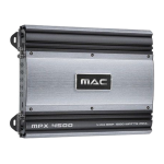 Mac Audio mp 4000 Owner Manual