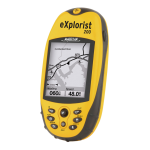 Magellan eXplorist 200 - Hiking GPS Receiver Reference Manual