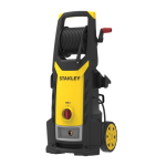 STANLEY SW22 Pressure washer Instruction Manual