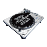 Stanton STR8-100 Turntable Operating instructions