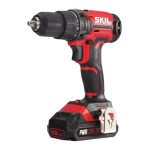 Skil DL527502 PWRCORE 20-Volt Lithium-Ion Cordless 1/2 in. Drill Driver Kit Use and Care Manual