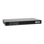 Tripp Lite NetCommander 32-Port Cat5 IP KVM Switch 1U Rack-Mount 2+1 User with Sixteen USB Dongles Datasheet