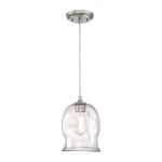 Westinghouse 1-Light Burnished Bronze Patina Interior Mini Pendant with Burnt Scavo Glass Owner's Manual