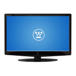 Westinghouse TX-42F810G Flat Panel Television User manual