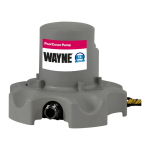 Wayne WPCP250 Pool Cover Pump The latest innovation from WAYNE - WPCP250 Automatic Pool Cover Pump. Keep unwanted rain and snow off your pool cover this fall and winter Operating Instructions And Parts Manual