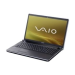 Sony VAIO VGN-AW21Z/B notebook Datasheet
