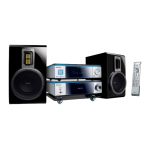 Philips DVD component Hi-Fi system MCD716/12 Quick start guide