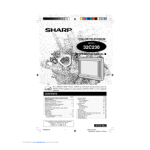 Sharp CRT Television 32C230 Operation Manual