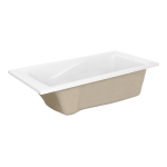 American Standard 2425V-LHO002.020 Evolution 32-in W x 60-in L White Acrylic Hourglass In Rectangle Left-Hand Drain Alcove Bathtub Installation & Operation Guide