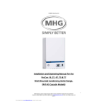 MHG Heating ProCon 77 Installation And Operating Manual