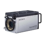 Sony HDC-X300/K User's Manual