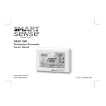 Robertshaw SmartSense SMART 1000 Touchscreen Thermostat Manual