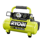 RYOBI P739 18V ONE+&trade; 1 Gallon air compressor Owner Manual