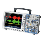 PeakTech P 1275 300 MHz/2CH, 3,2 GS/s Digital Storage Oscilloscope Manual do propriet&aacute;rio