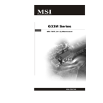 MSI MS-7357 G33M Owner's Manual