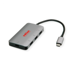 Roline USB 3.2 Gen 1 to Gigabit Ethernet Converter + Hub 3x Benutzerhandbuch