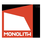 Monolith 124457 Subwoofer User Manual