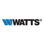 Watts Sink Accessories Installation Instructions