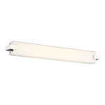 WAC Lighting WS-79628-PN Bliss 28 in. Polished Nickel LED Vanity Light Bar and Wall Sconce, 3000K Instructions