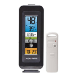 AcuRite 00554SBL Digital Wireless Indoor/Outdoor Black Thermometer Guide