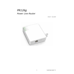 E-Top Network Technology U6APR626G 85MHomePlug Wireless Ethernet MFP Server Router User Manual