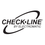 ELECTROMATIC Check-line DT-205LR Operating Manual