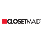 ClosetMaid 17423 Selectives 76.85 in. W x 112.85 W White Basic Narrow Wood Closet System Kit Instructions