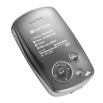 Sony WALKMAN! MP3 player NW-A1000 Datasheet