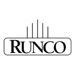 Runco CRT Television DTV-940/943 User manual