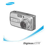 Samsung DIGIMAX A55W Manuel de l'utilisateur