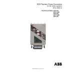 ABB DCS 500 Manual de usuario