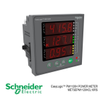 Schneider Electric EasyLogic™ PM1120H Kullanım kılavuzu