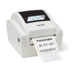 Toshiba Label Maker B-SV4D User manual