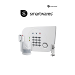Smartwares HA788GSM 868MHz GSM alarm system User manual