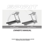 Spirit XT101 Owner's Manual