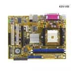 ASUS K8V-VM motherboard Datasheet