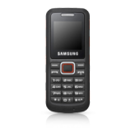 Samsung GT-E1130/B Manuel utilisateur