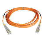 Tripp Lite Multimode Fiber Optics 20-m (65-ft.) Duplex MMF 62.5/125 Patch Cable, LC/LC Datasheet