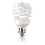 Philips Tornado Spiral energy saving bulb 872790092950801 Datasheet