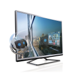 Philips 40PFL4508M 40" Full HD 3D compatibility Smart TV Wi-Fi Black Datasheet