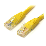 StarTech.com 7 ft Cat 6 Yellow Molded Gigabit Crossover RJ45 UTP Cat6 Patch Cable Datasheet