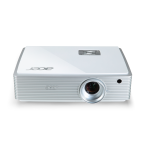 Acer K750 Projector User`s guide
