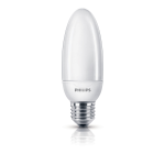 Philips Softone Candle energy saving bulb 8718291680970 Datasheet