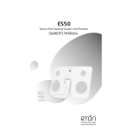 Eton Sound 50 iPod Owner's manual