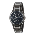 Pulsar Men's Black Stainless Steel Chronograph Watch Instruction Manual