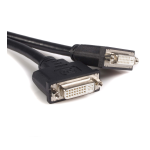 StarTech.com 8in LFH 59 Male to Dual Female DVI I DMS 59 Cable Datasheet