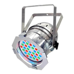 Chauvet LED PAR 64-36B User manual