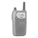 Uniden UH073sx Two-Way Radio Operating Guide