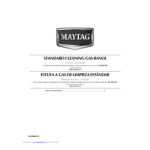 Maytag MGR5605WB Use &amp; care guide